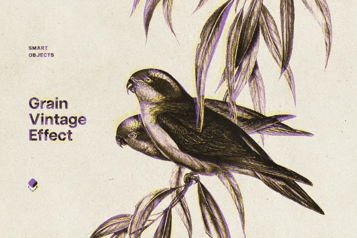 复古纸张印刷PSD照片特效 Vintage Paper Print Effect