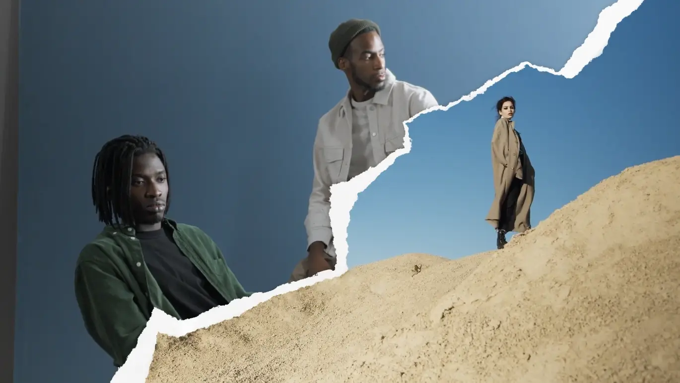 纸张撕裂分屏PR特效模板 Paper Split Screen