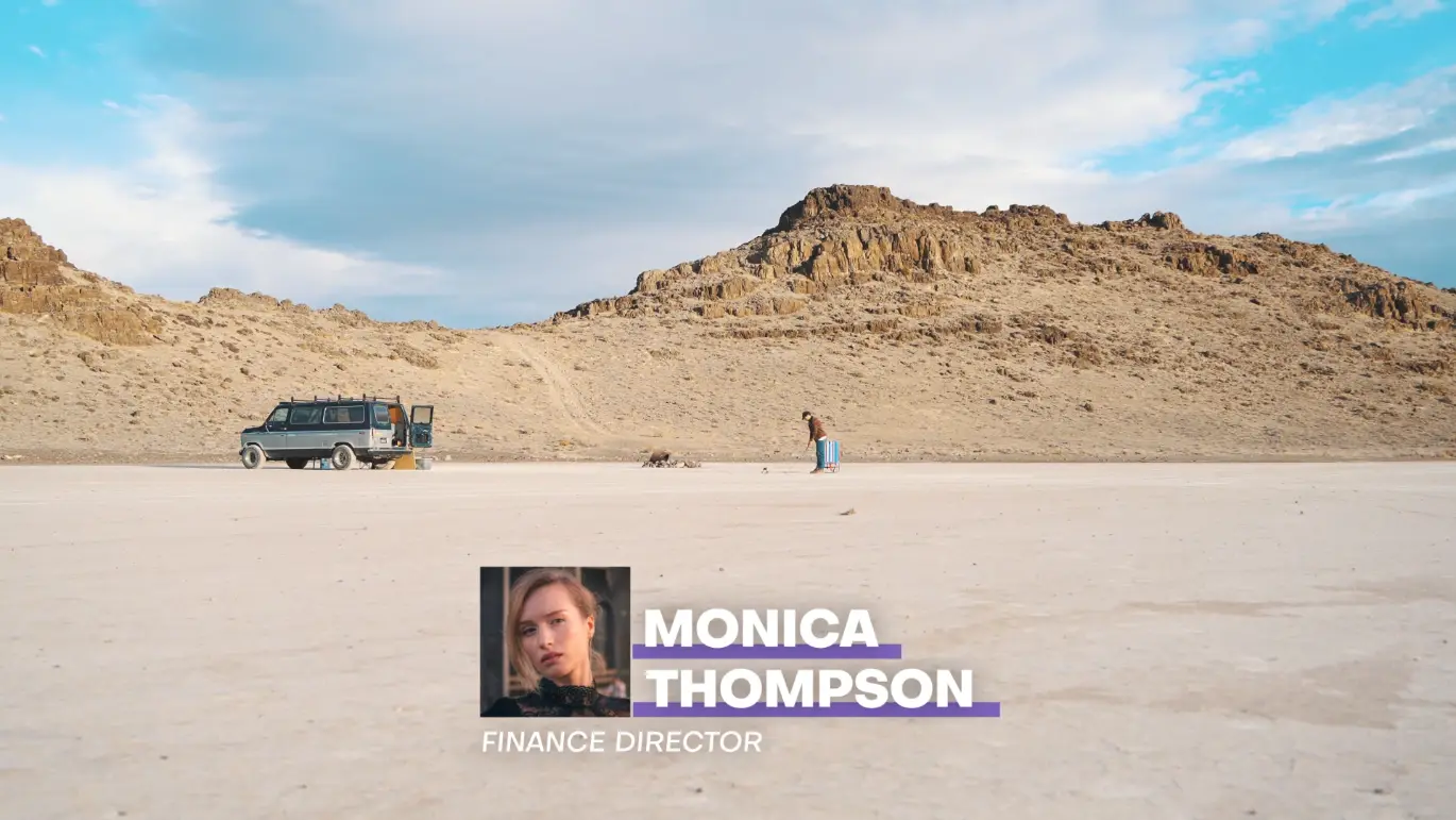 带照片动态标题条AE模板 Lower Thirds with Photo