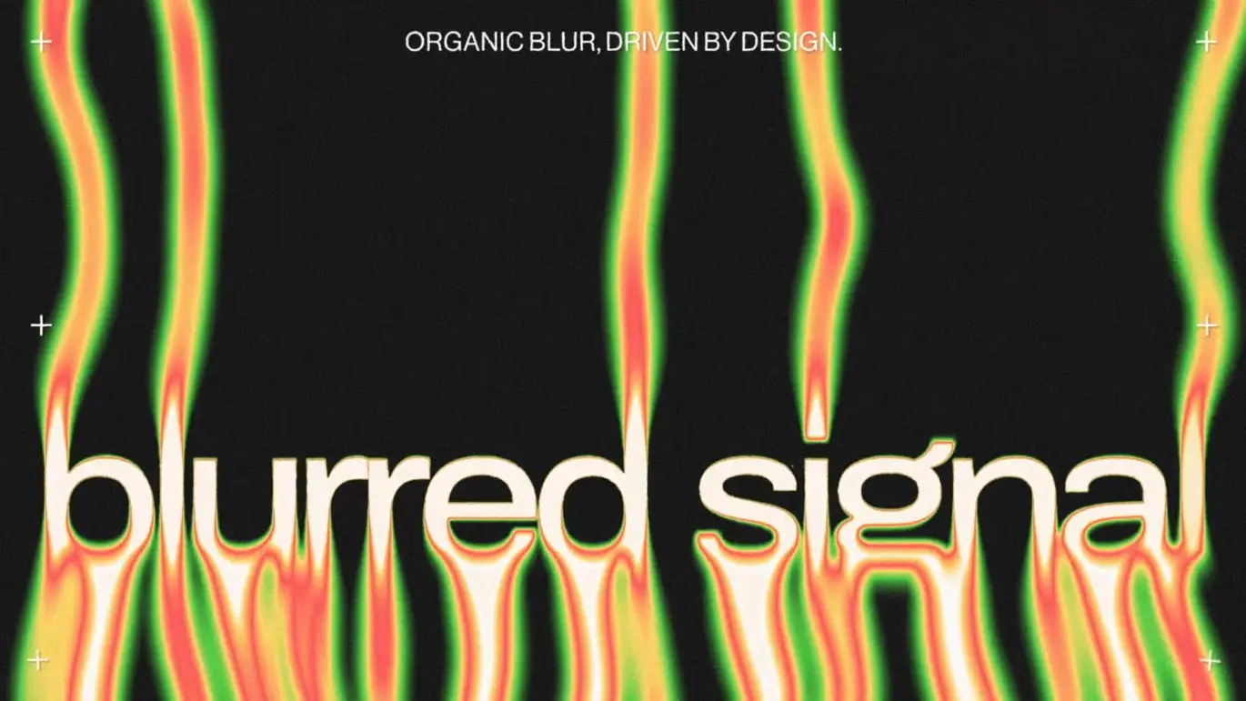 液体模糊文字AE动画模板 Liquid Blur Typography