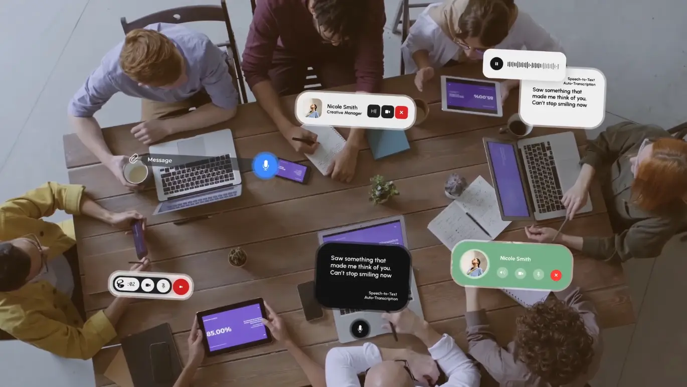 6款语音聊天FCPX标题动画模板 Voice Chat