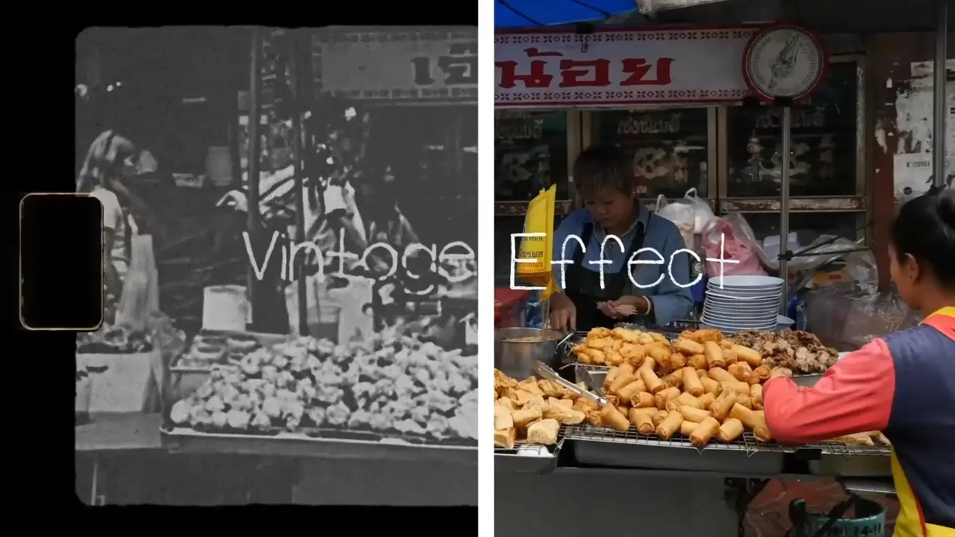 复古电影感PR调色预设 Vintage Effect