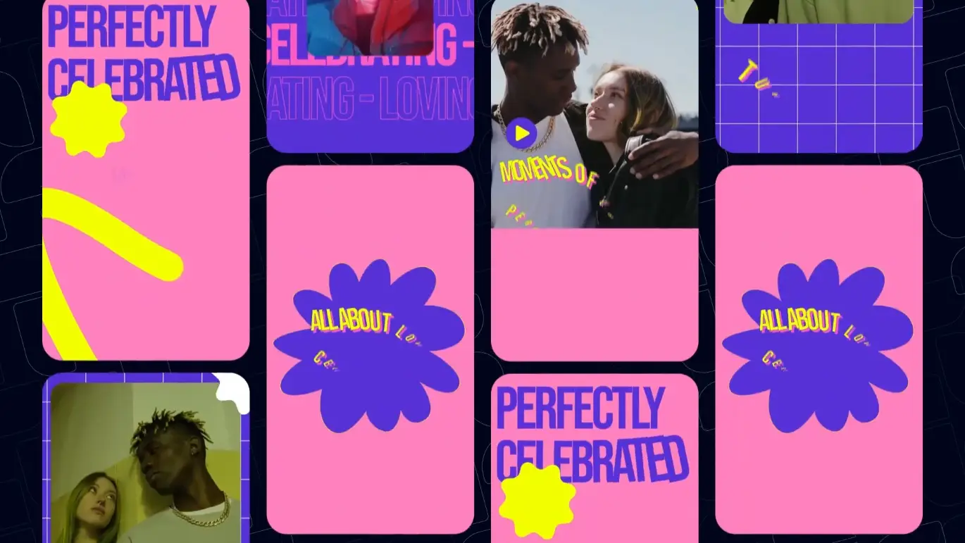 爱情庆典社交媒体AE视频模板 Love Celebration Social Media After Effect