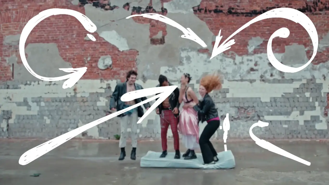 手绘涂鸦箭头FCPX/Motion叠加素材 Scribble Arrows Overlays