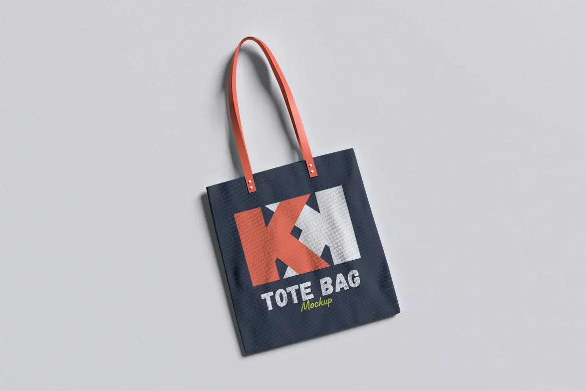 品牌托特包PSD样机模板 Tote Bag Mockup For Branding