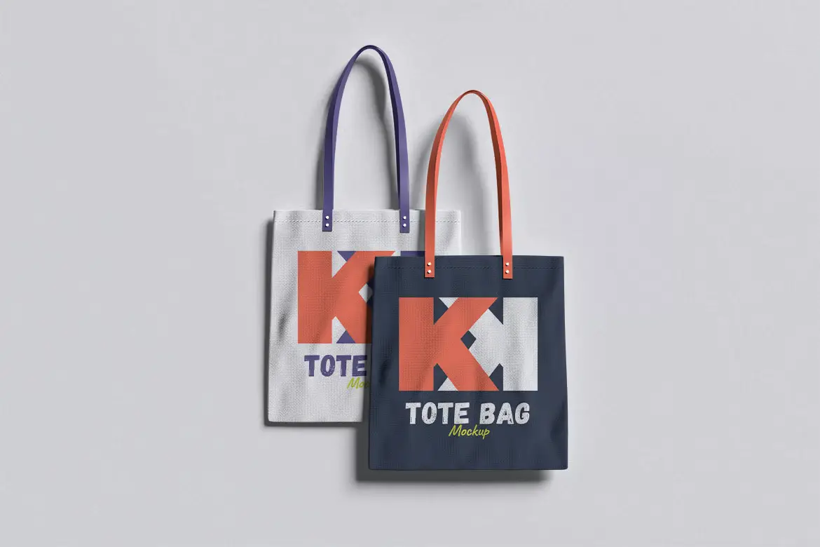 品牌托特包PSD样机模板 Tote Bag Mockup For Branding 品牌托特包PSD样机模板 Tote Bag Mockup For Branding