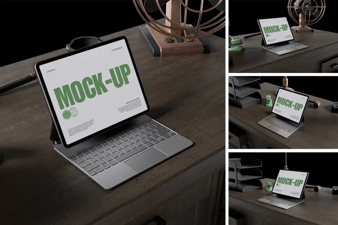 高品质iPad Pro PSD样机模板 High Quality iPad Pro Mockup