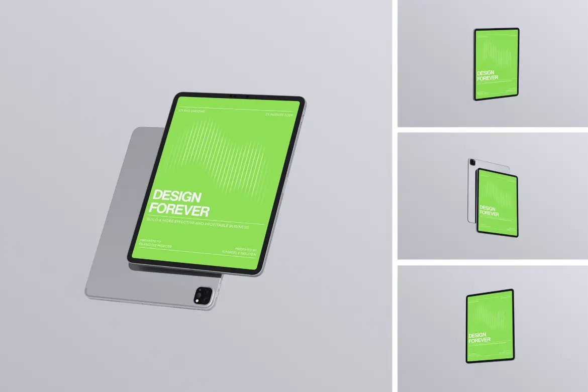 高品质iPad Pro PSD样机模板 High Quality Ipad Pro Mockup