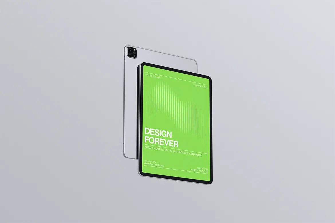 高品质iPad Pro PSD样机模板 High Quality Ipad Pro Mockup