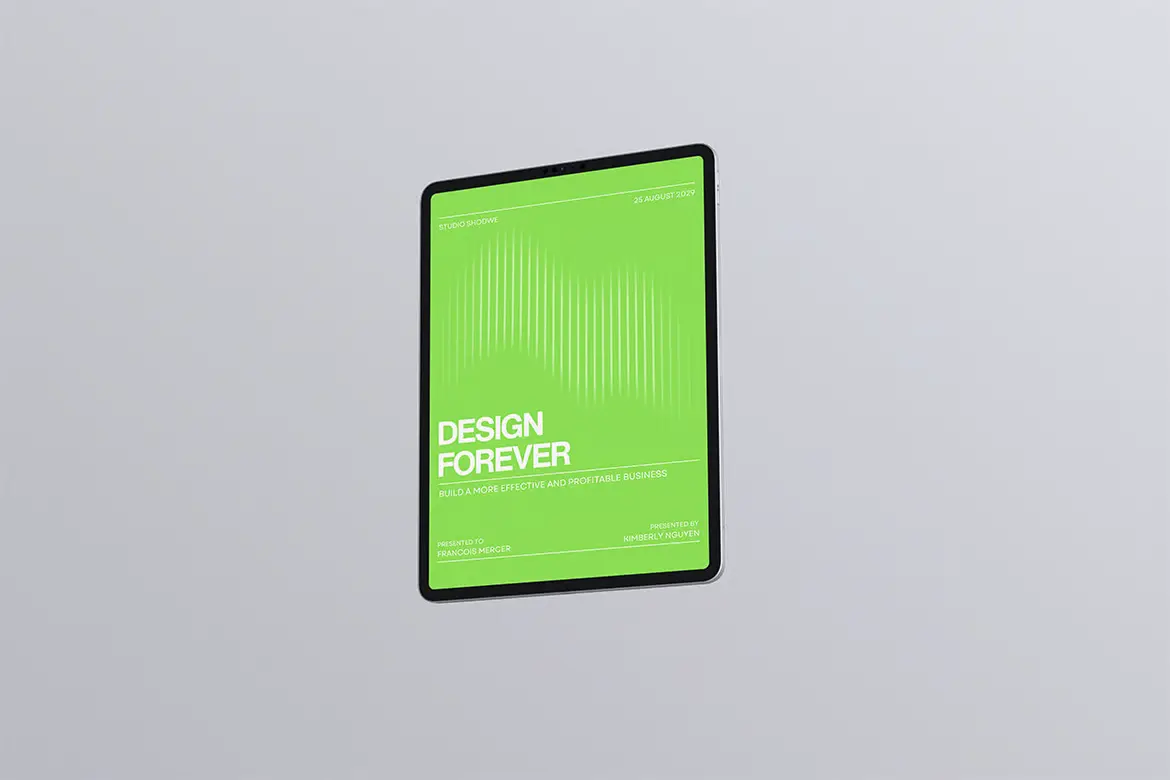 高品质iPad Pro PSD样机模板 High Quality Ipad Pro Mockup