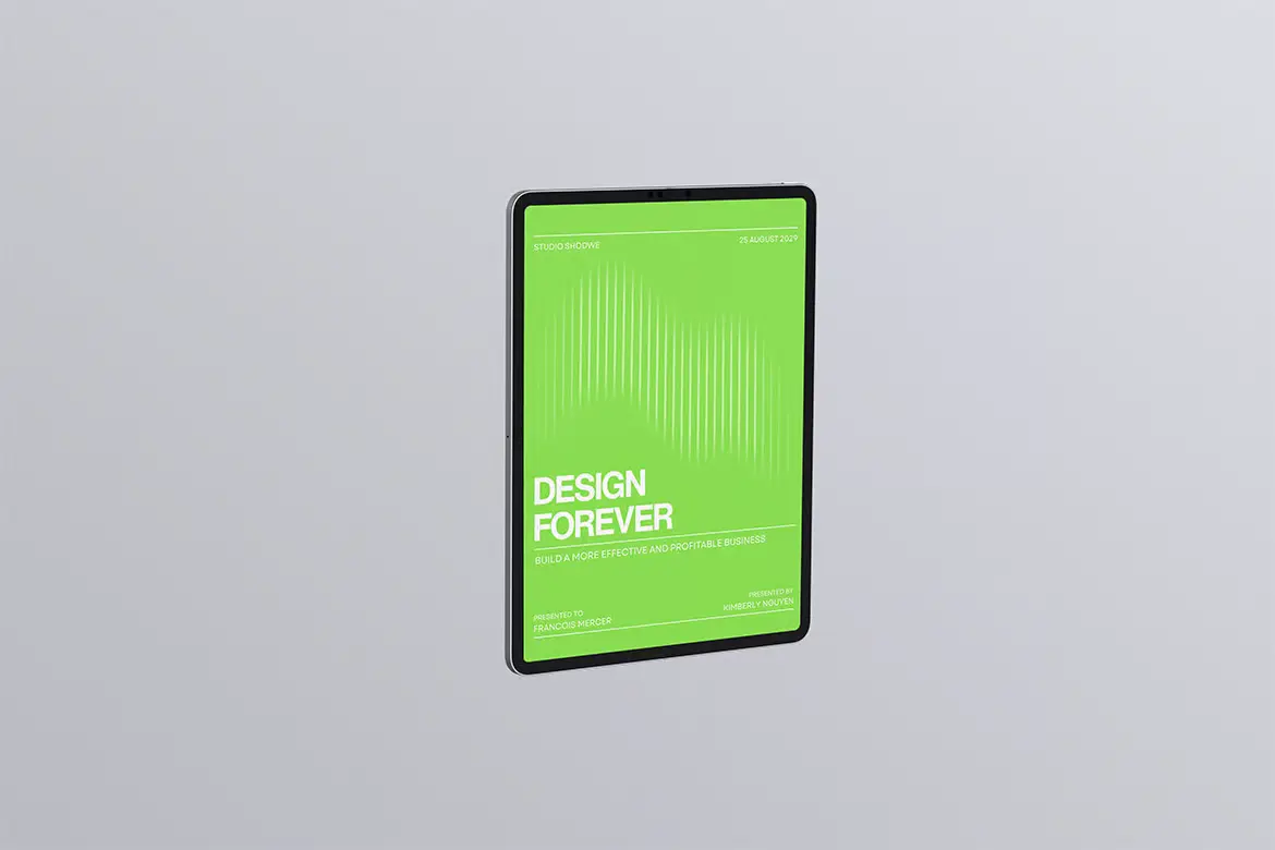 高品质iPad Pro PSD样机模板 High Quality Ipad Pro Mockup