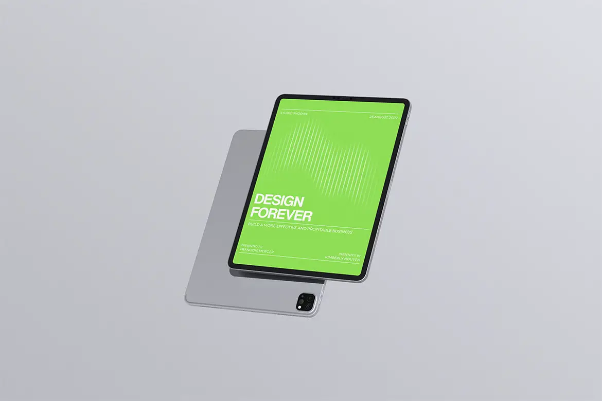 高品质iPad Pro PSD样机模板 High Quality Ipad Pro Mockup