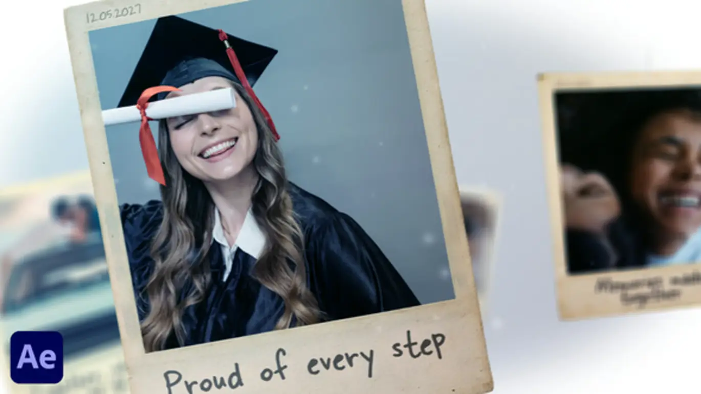 白色空间记忆AE幻灯片模板 White Room Memories Slideshow