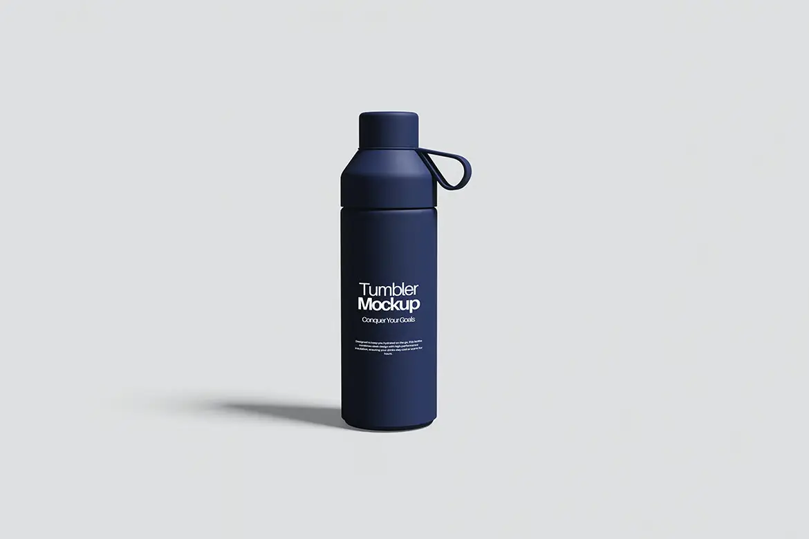 品牌随行杯PSD样机模板 Tumbler Mockup For Branding