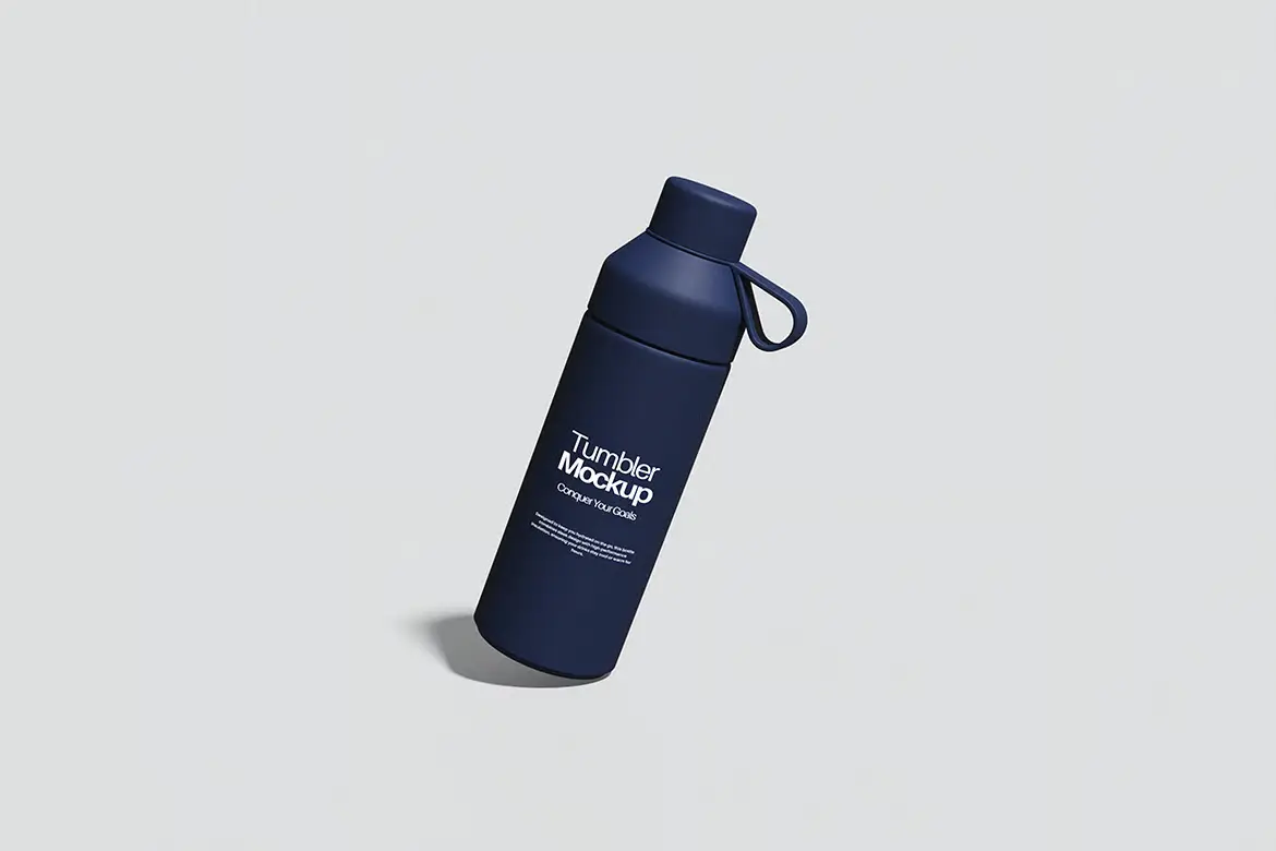 品牌随行杯PSD样机模板 Tumbler Mockup For Branding