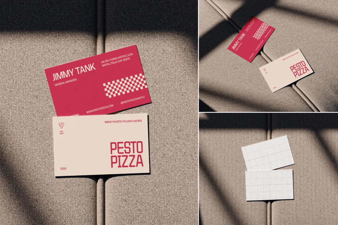 名片PSD样机模板 Business Card For Branding Mockup