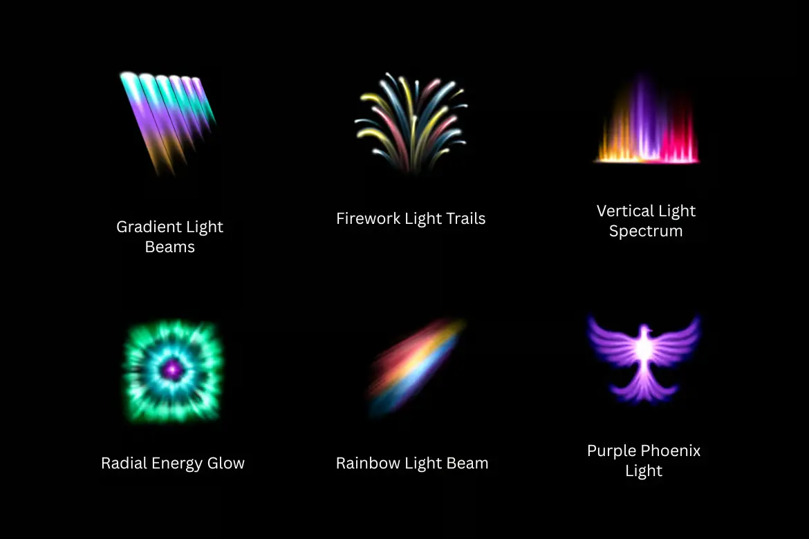 闪耀光效素材包 Shining Light Effects
