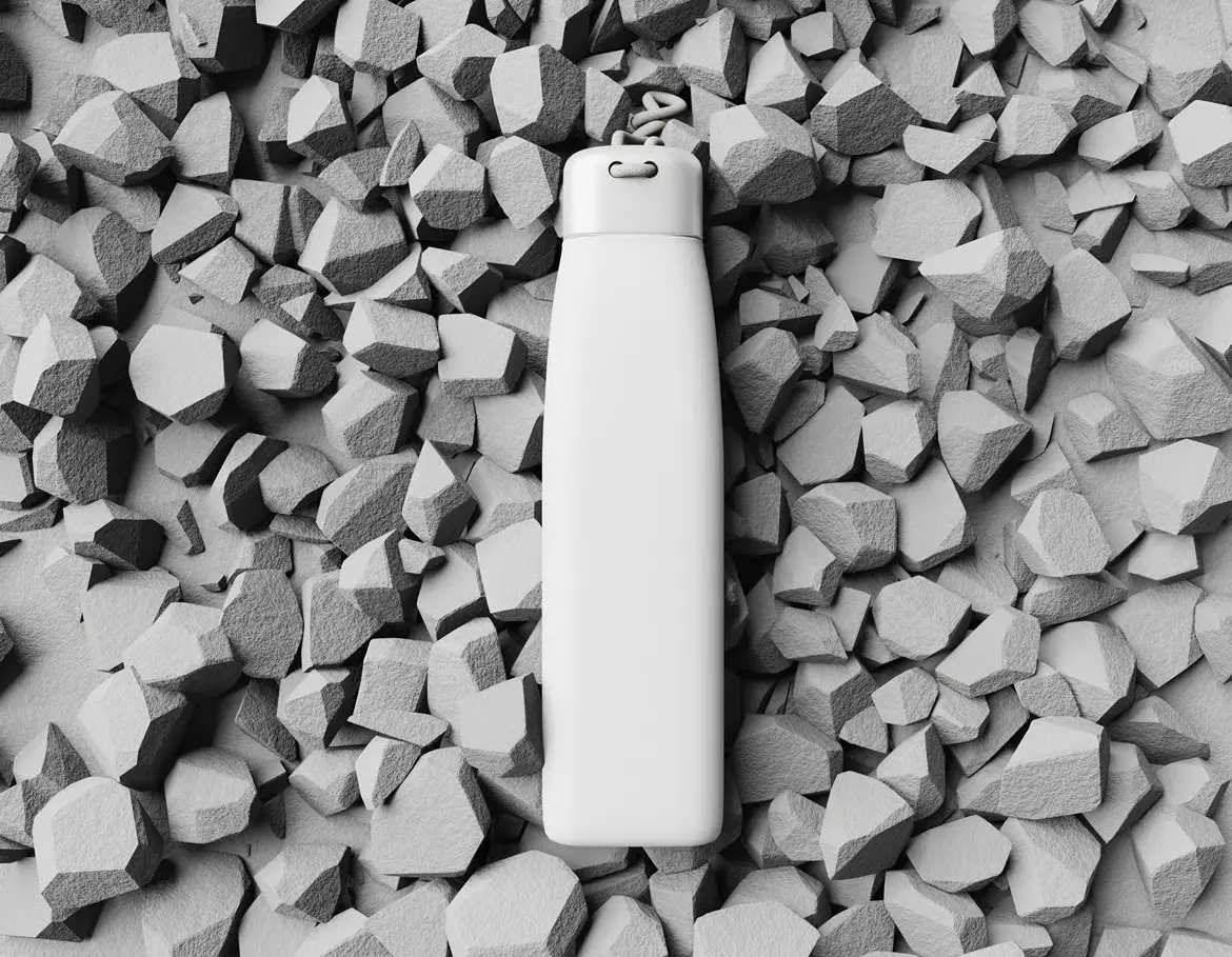 水瓶标签展示PSD样机模版 Water Bottle Mockup