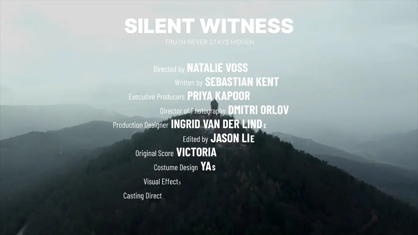 电影感片头片尾字幕AE模版 Intro & Outro Credit Film