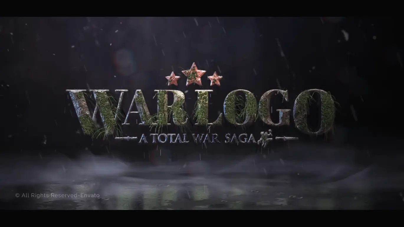 史诗级冬季冰雪Logo动画AE模板 Epic Winter Snow Logo