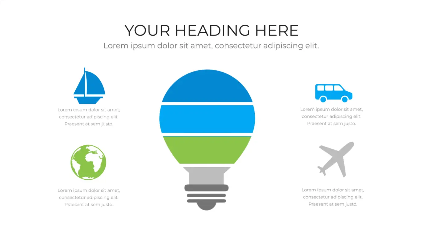 信息图动画AE模板动态数据可视化统计图表演示设计素材