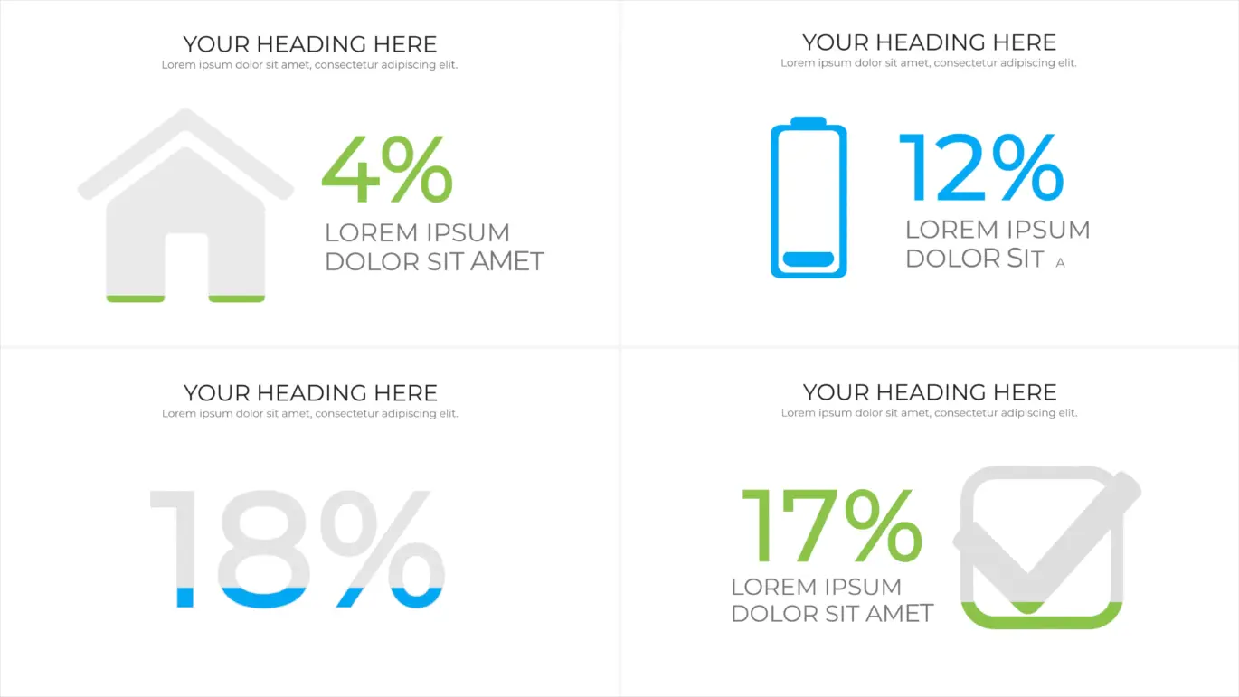 图标化数据图表AE模板图形统计动态信息可视化设计素材 图标化数据图表AE模板图形统计动态信息可视化设计素材