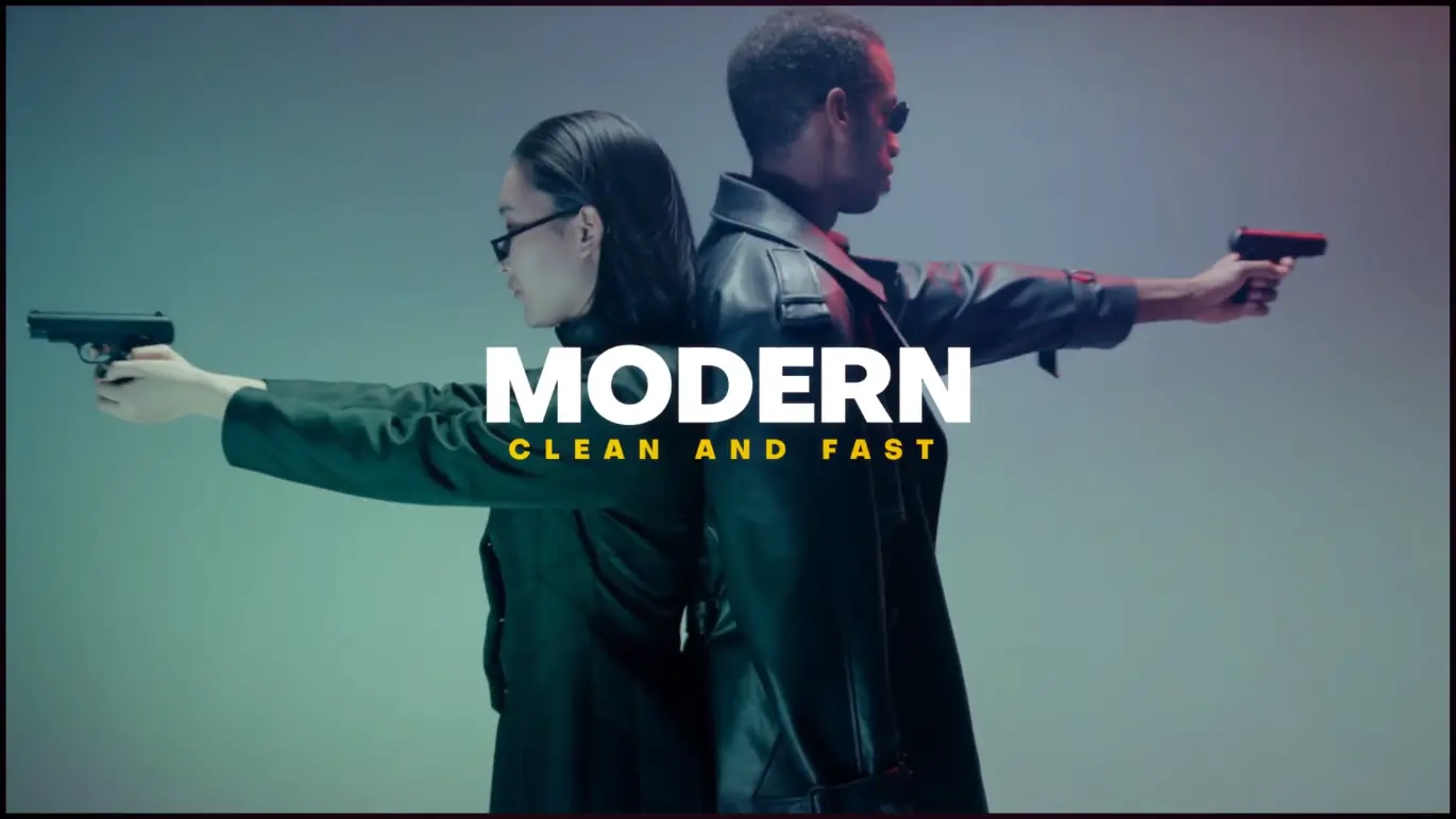 4K高清动态开场片头AE模板快节奏视频包装宣传片素材