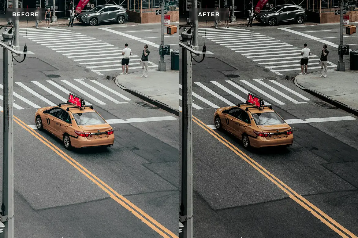 5个戏剧性电影感Lightroom预设包人像街拍摄影后期调色滤镜