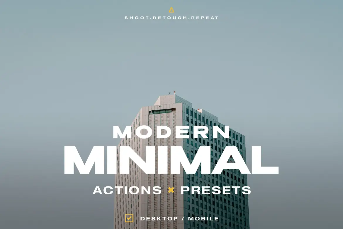 现代简约风格Lightroom预设包干净人像生活摄影后期调色滤镜