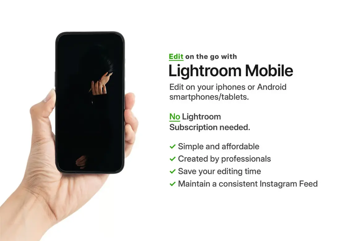 现代简约风格Lightroom预设包干净人像生活摄影后期调色滤镜