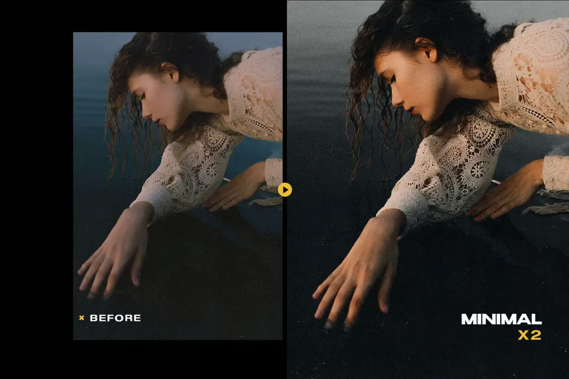 现代简约风格Lightroom预设包干净人像生活摄影后期调色滤镜