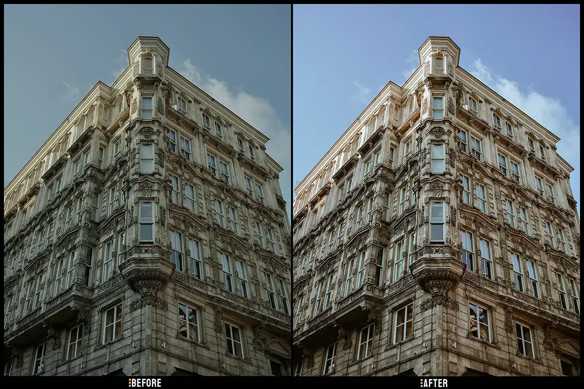 橙蓝电影感Lightroom预设包人像街拍摄影后期调色滤镜