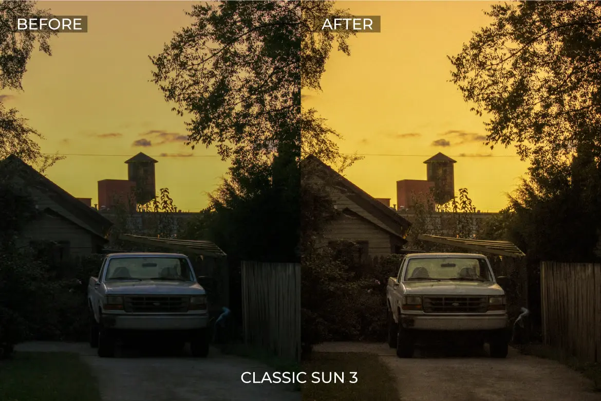 经典暖阳Lightroom预设复古胶片感滤镜 Classic Sun Presets