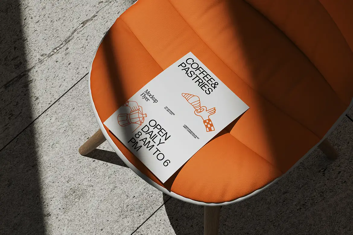 传单模型PSD源文件 Flyer Mockup