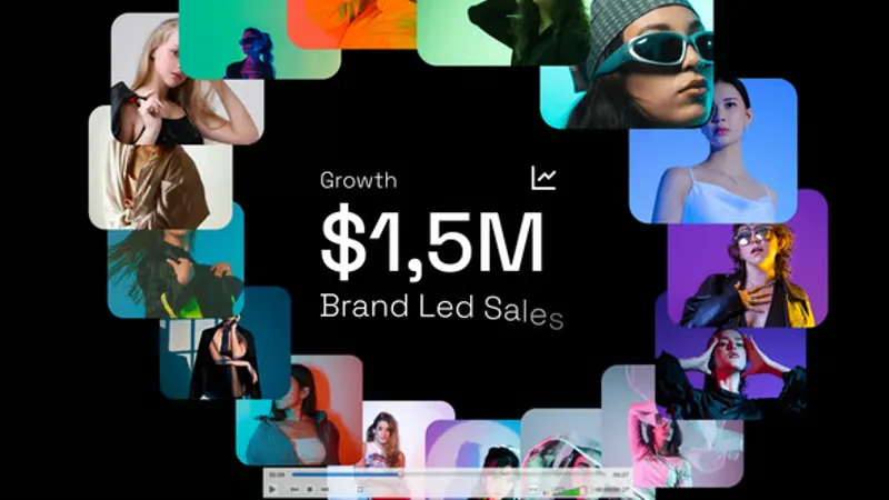 动态数字计数器与图像网格展示AE模板 Dynamic Number Counter and Image Grid Presentation