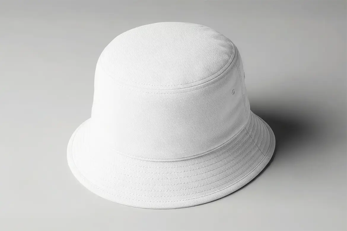 渔夫帽模型PSD源文件 Bucket Hat Mockup