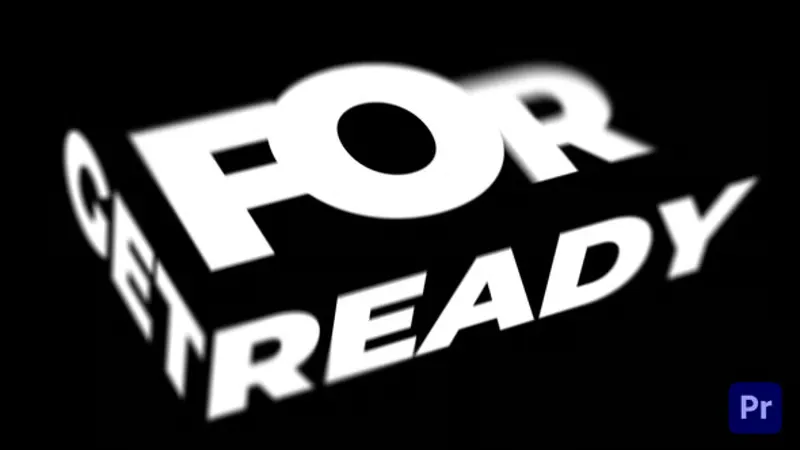 现代动态排版文字动画PR模板 Modern Kinetic Typography Animations