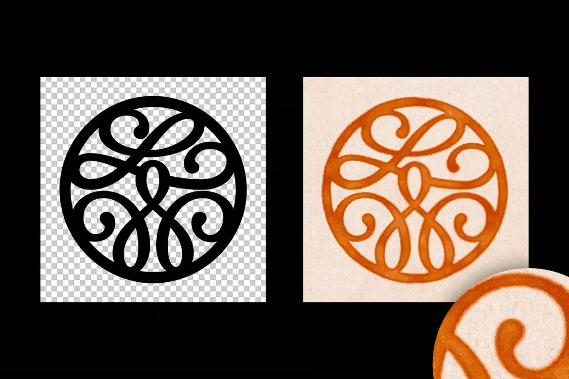 水彩文字特效PSD模板 Watercolor Text Effect