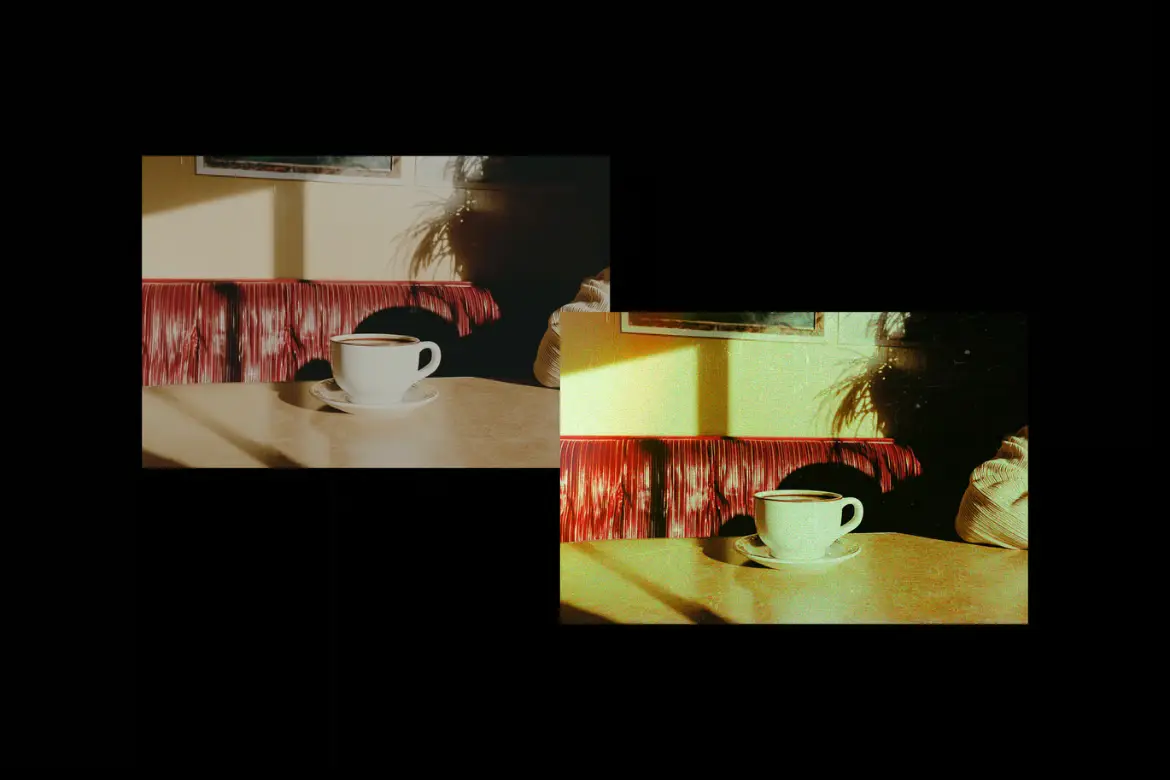 电影感胶片照片特效PSD模板 Cinematic Shoot Photo Effect