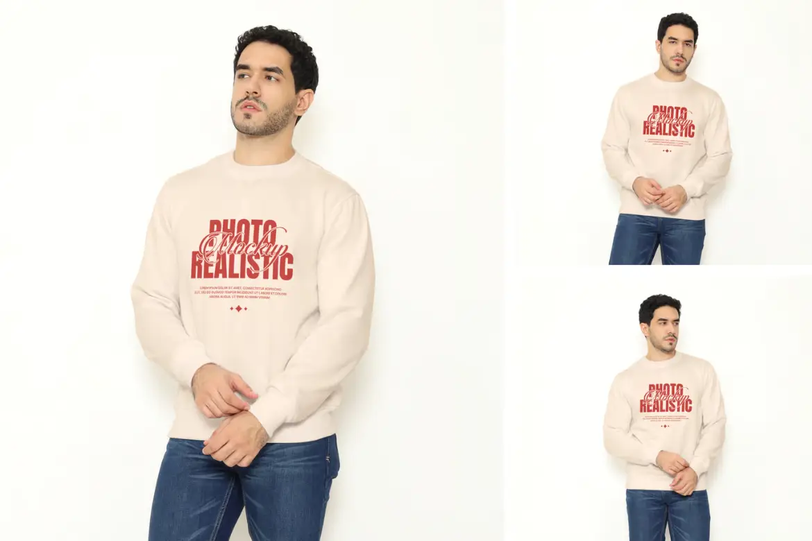 卫衣样机PSD模板 Sweatshirt Mockup