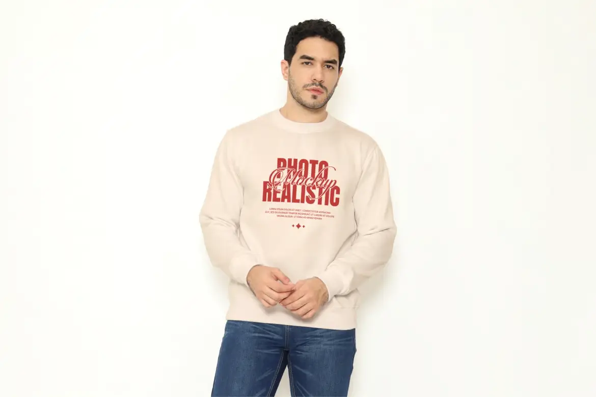 卫衣样机PSD模板 Sweatshirt Mockup