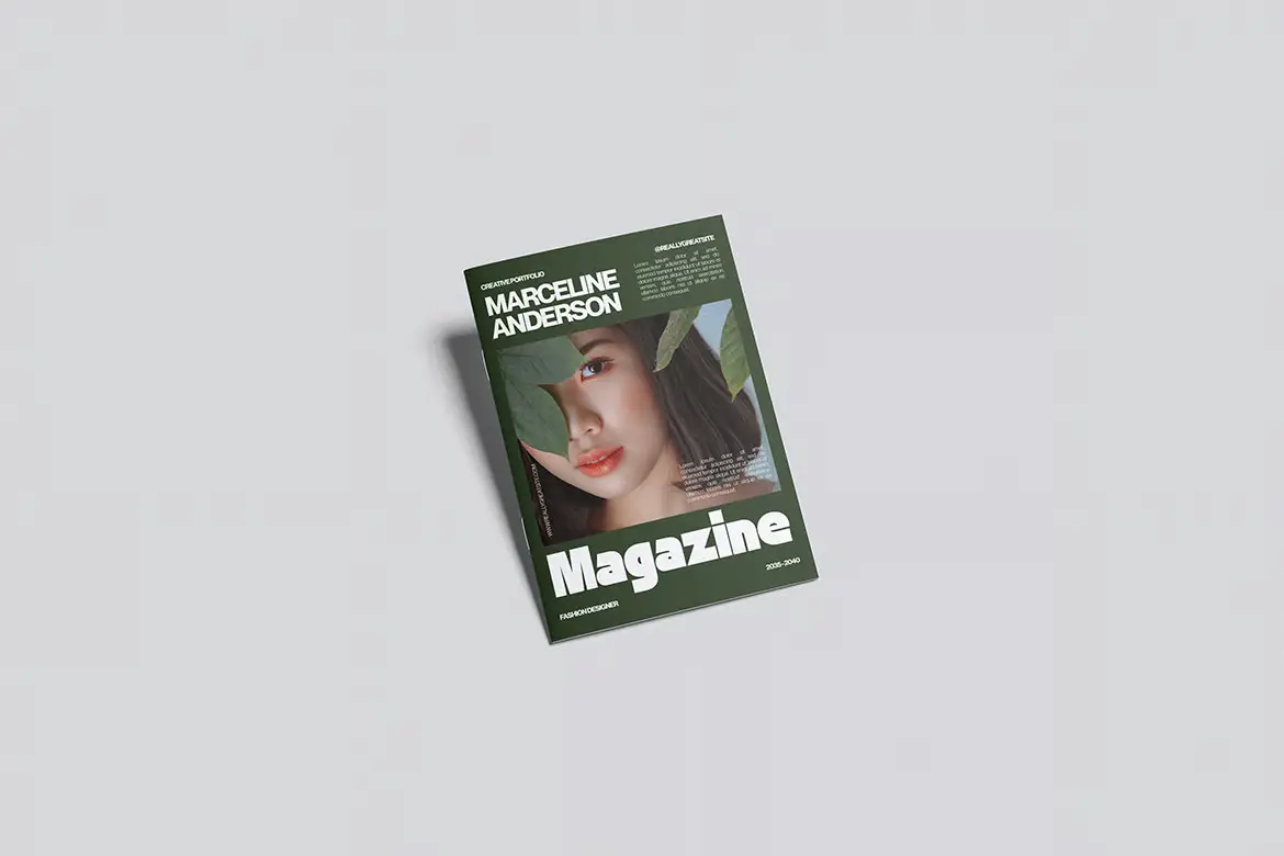 高品质杂志样机PSD模板 High Quality Magazine Mockup