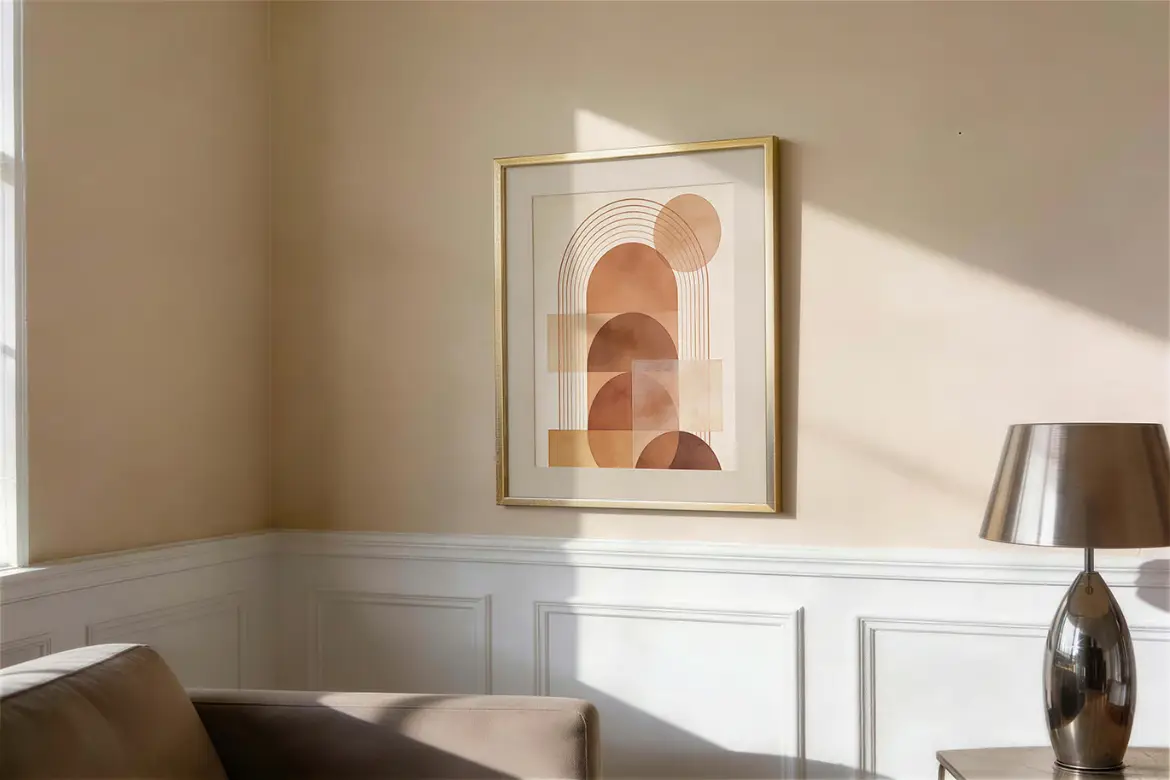 相框样机PSD模板 Photo Frame Mockup