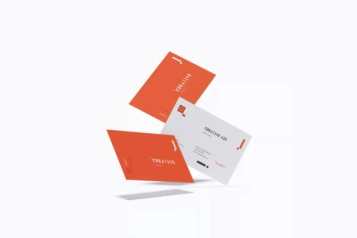 名片样机PSD模板 Business Card Mockup