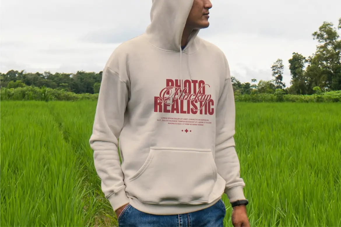 连帽衫样机PSD模板 Hoodie Mockup