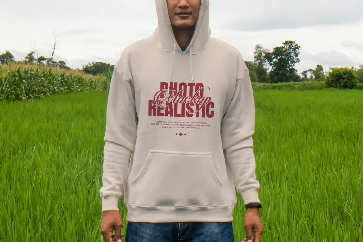 连帽衫样机PSD模板 Hoodie Mockup