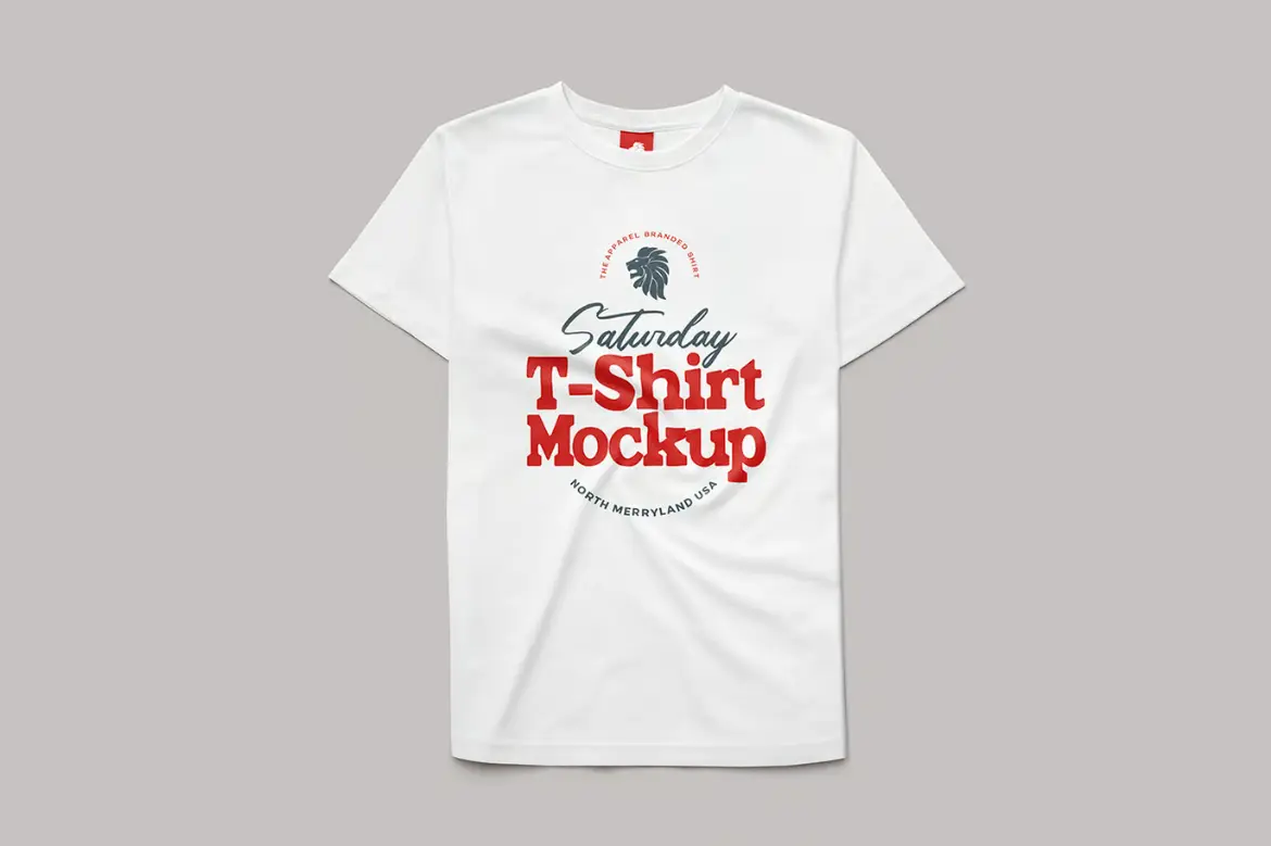 T恤样机PSD模板 T-Shirt Mockup
