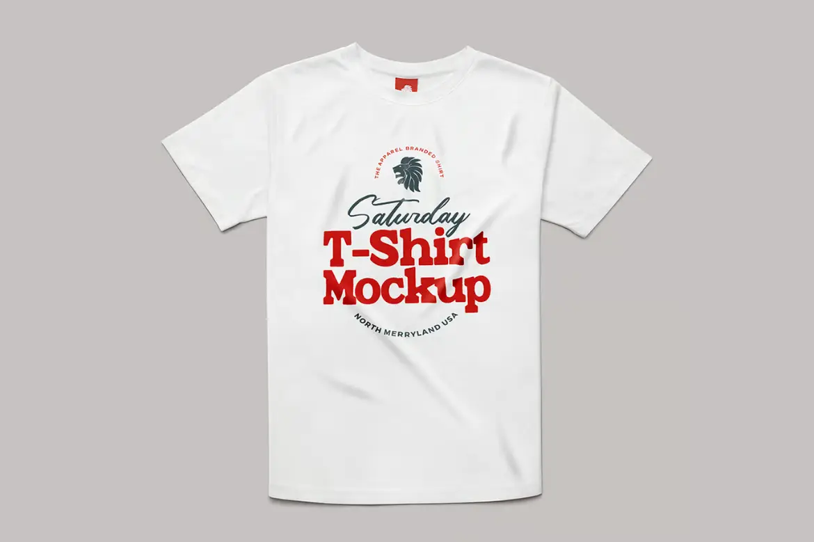 T恤样机PSD模板 T-Shirt Mockup