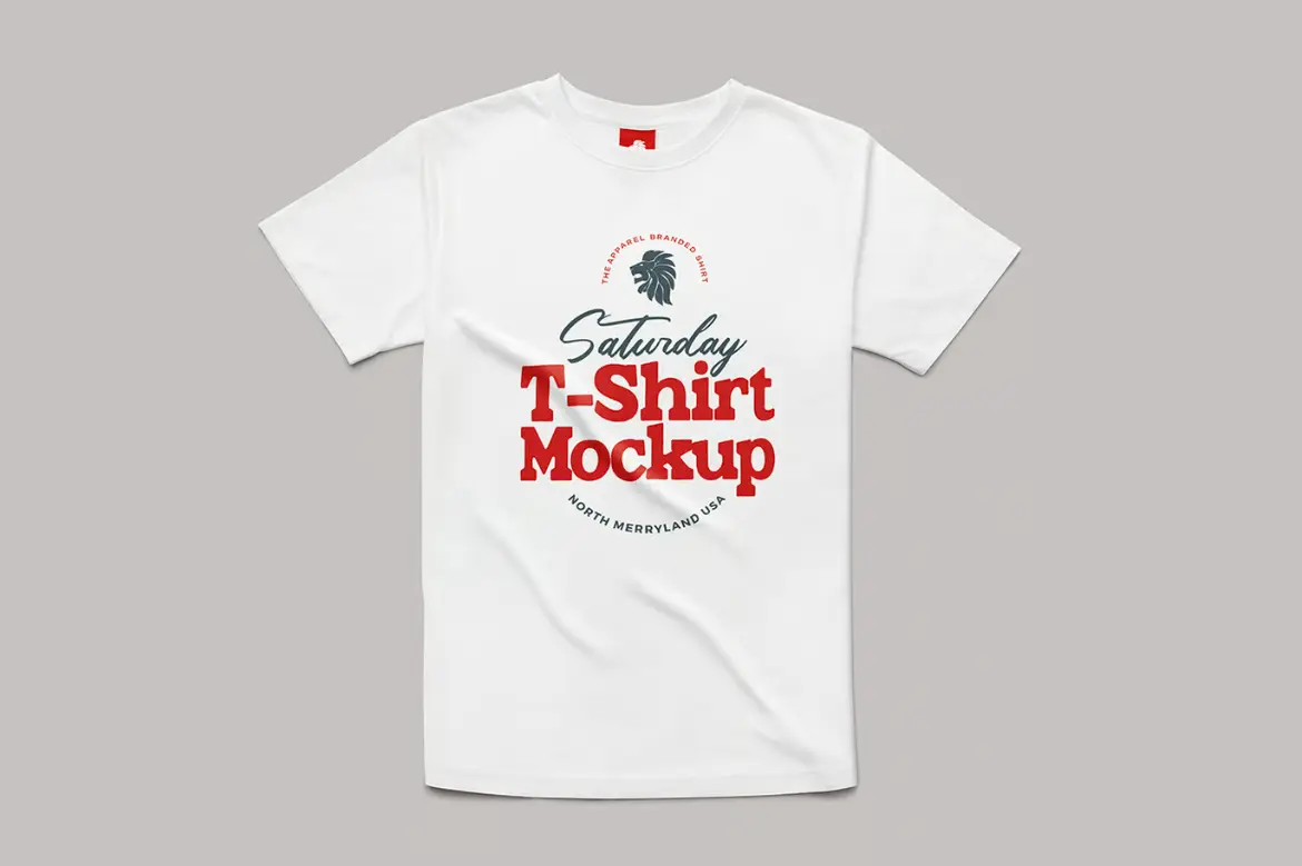 T恤样机PSD模板 T-Shirt Mockup