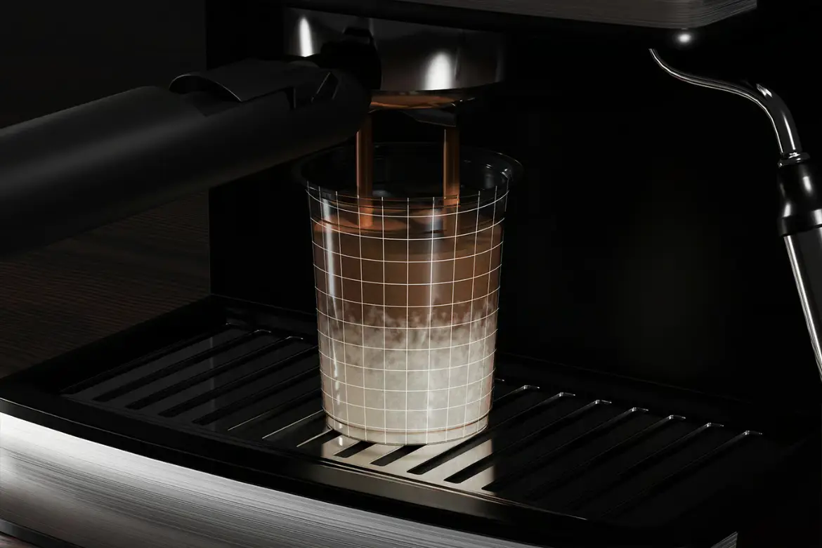 高品质塑料杯样机PSD模板 High Quality Plastic Cup Mockup 004